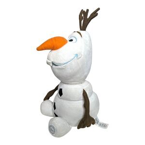 Disney Store Olaf Snowman 15in Frozen Toy Plush‎ Stuffed Animal Frozen Movie